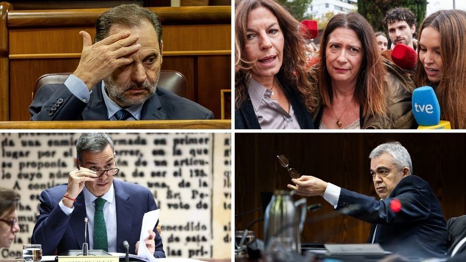 Un año lleno de juicios: Ábalos, el hermano de Pedro Sánchez o el caso Kitchen