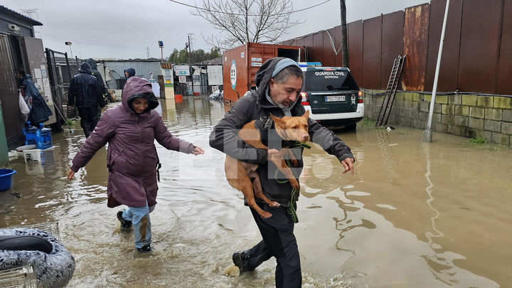 inundaciones en Málaga y Cádiz