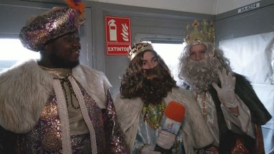 Un maravilloso viaje a bordo del tren de los Reyes Magos