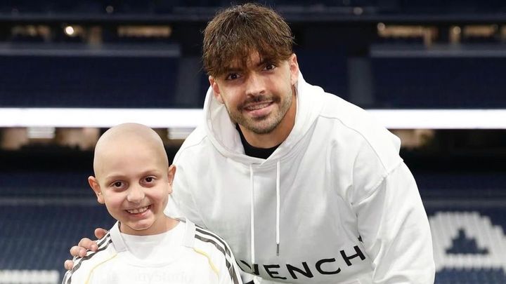 La emotiva dedicatoria de Raúl Asencio en su primer gol con el Real Madrid