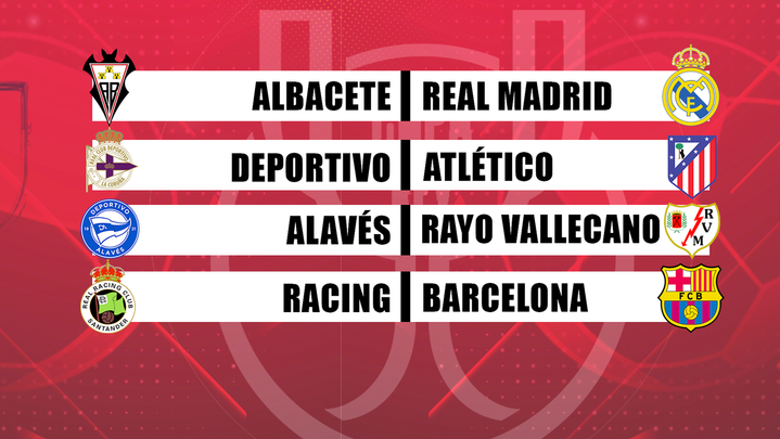 Emparejamientos de octavos de final / TELEMADRID