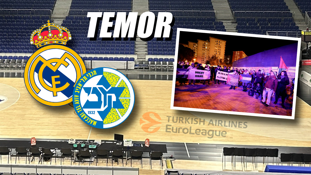 El temor a las protestas hace que el Real Madrid-Maccabi se juegue sin público