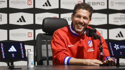 Simeone: “El partido del Metropolitano no va a estar relacionado con el de la Supercopa"