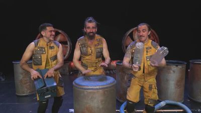 Llega ‘Trash!’ al Teatro Príncipe Pío, un viaje a través de la percusión, el baile y sobre todo, el reciclaje