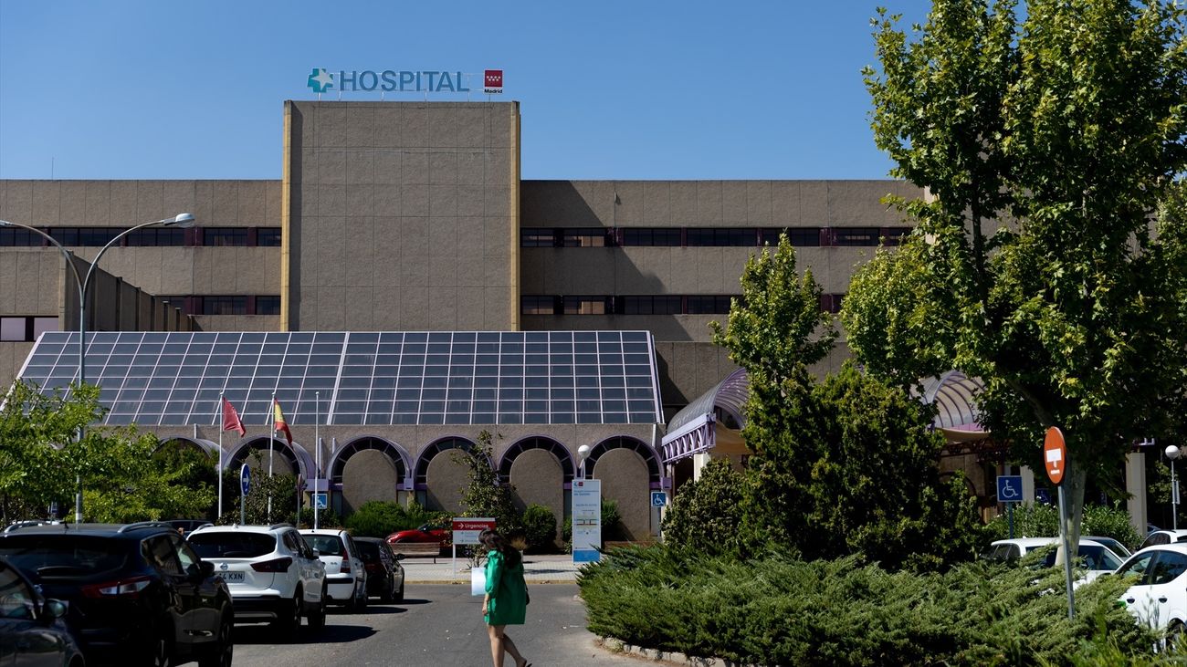 Fachada del Hospital de Getafe