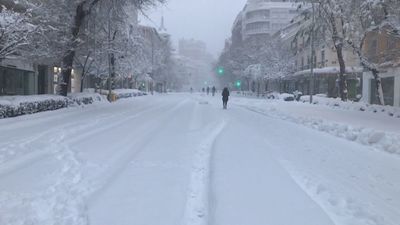 Hace cinco años, Madrid se quedó en blanco: el aniversario de Filomena