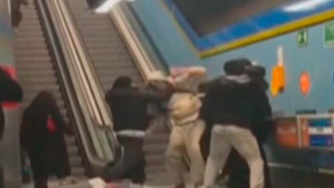 Doce identificados por una pelea en la estación de Casa del Reloj de Metrosur