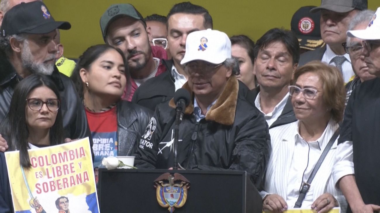 Petro, presidente de Colombia, anuncia que ha hablado con Trump y que se verán en Washington