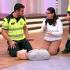 SAMUR enseña a actuar ante un paro cardiaco y a usar el desfibrilador sin miedo