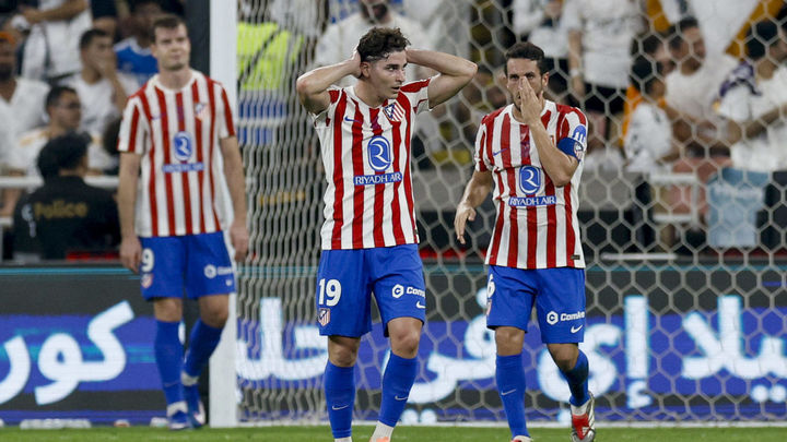 Atlético de Madrid, 22 remates, un gol y el décimo revés lejos del Metropolitano