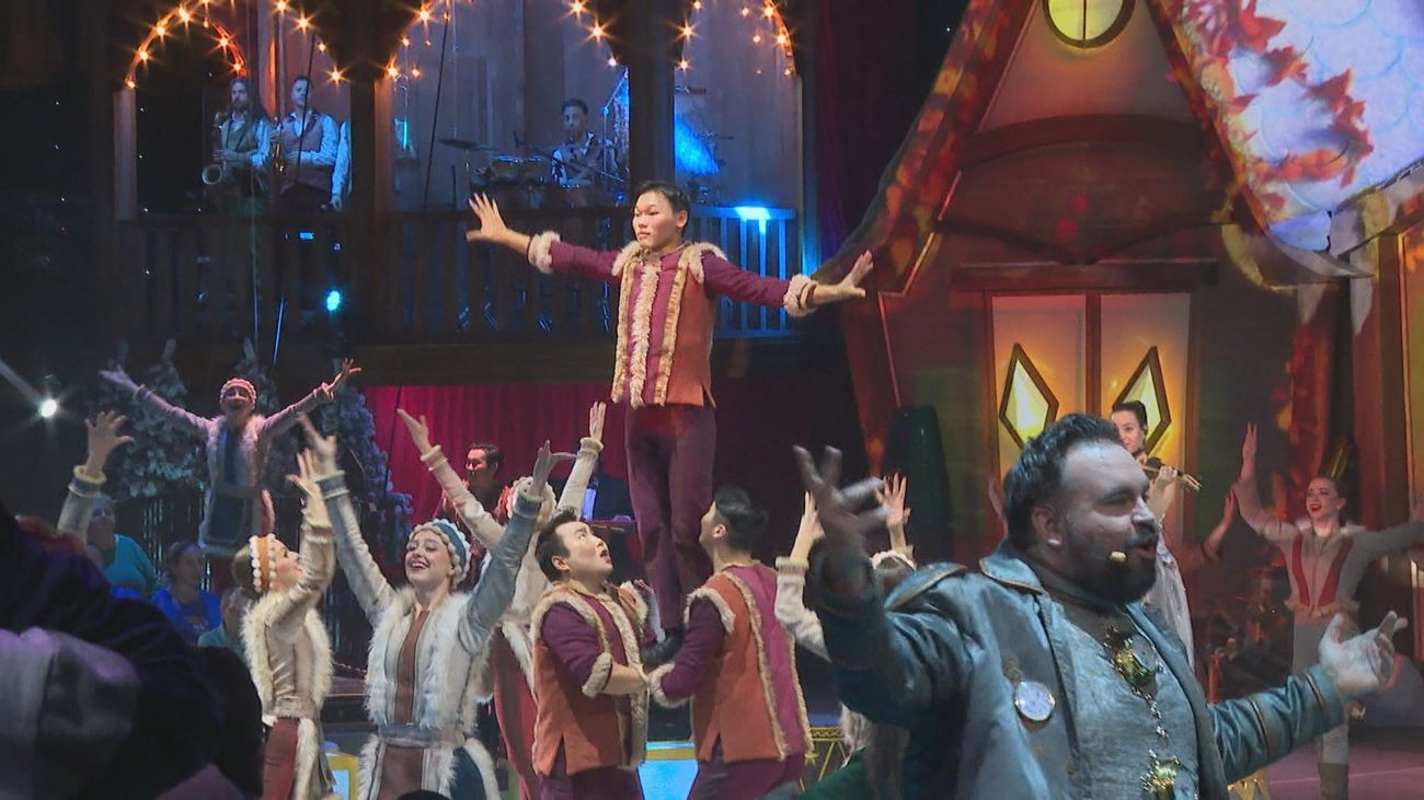 Más de 1.000 personas con discapacidad intelectual disfrutan del espectáculo Circlassica Noel en Ifema