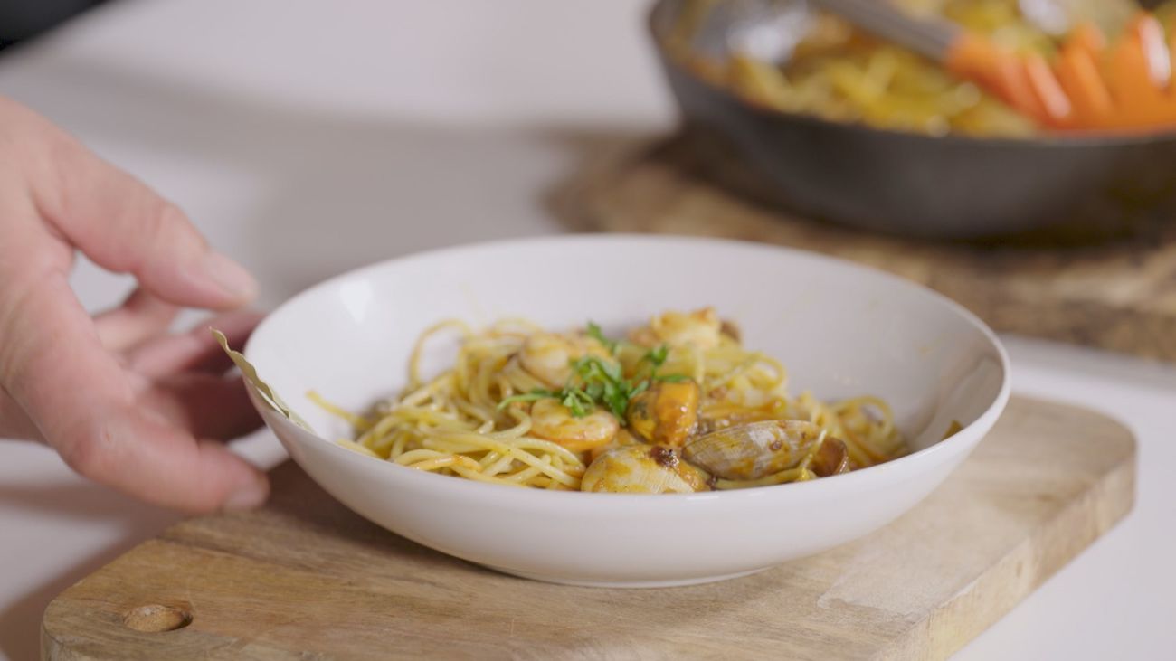 Sabor a Madrid: Pasta a la marinera en Gaztambide