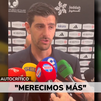Courtois tras la derrota