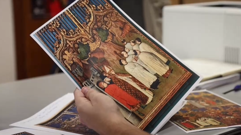 Hallan en EEUU una pintura gótica del retablo de San Miguel de Villalpando (Zamora)