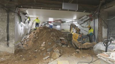 Más del 60% de las obras de accesibilidad y modernización de la estación de Metro de Ventas ya están completadas
