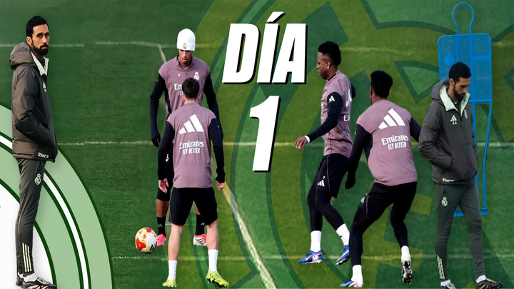 Recuperar la mejor versión de Vinícius, objetivo de Arbeloa