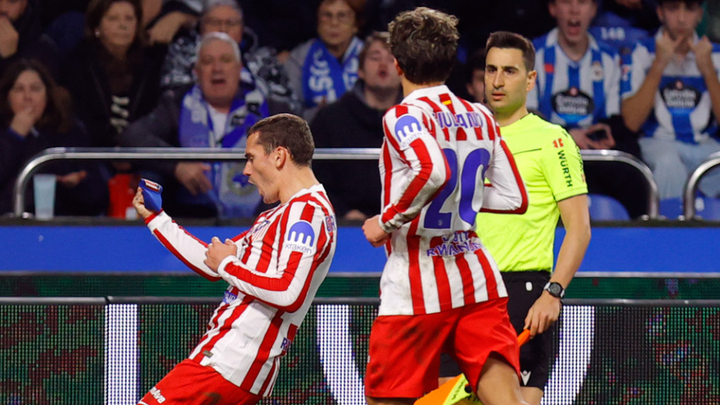 0-1. Una genialidad de Griezmann mete al Atlético en cuartos de final