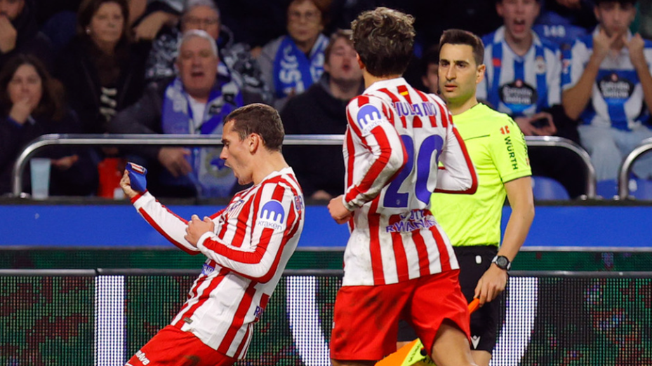 0-1. Una genialidad de Griezmann mete al Atlético en cuartos de final
