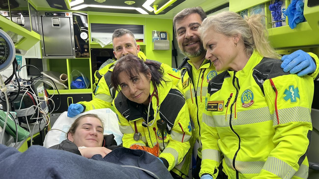 Nació con prisa: un bebé viene al mundo en plena calle de San Blas-Canillejas