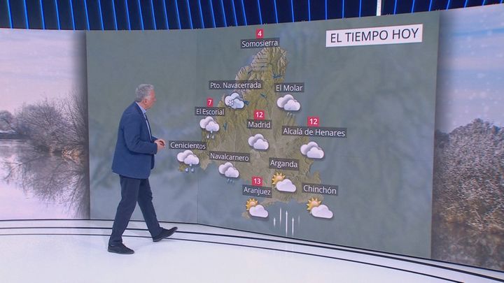 Martes con cielos nubosos y algo de lluvia