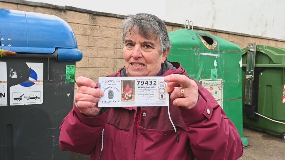 La comisión de fiestas de Villamanín cobra el Gordo e inicia el trámite del reparto