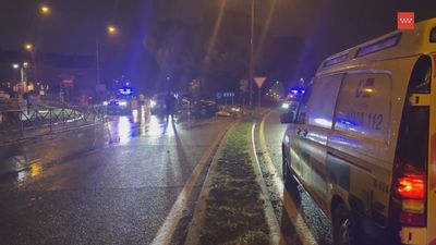 Muere un motorista tras chocar contra un coche al intentar adelantar a otro vehículo en San Fernando de Henares