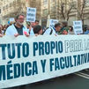 Huelga de médicos en Madrid este miércoles y jueves para exigir un Estatuto propio