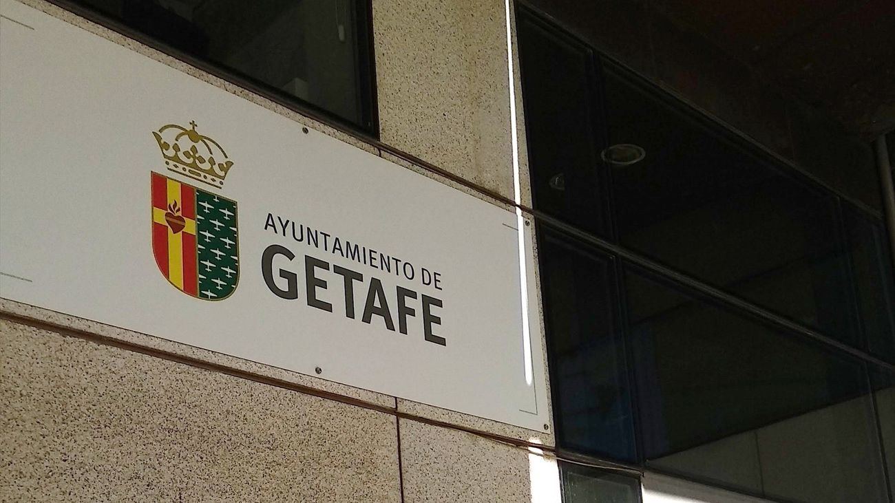 Fachada del ayuntamiento de Getafe