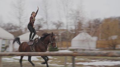 Acrobacias a caballo: un espectáculo señal de identidad de la cultura de Kazajistán