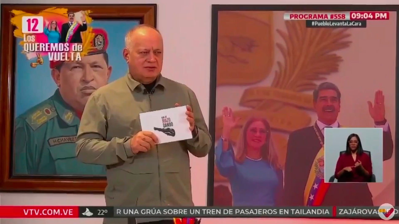 Diosdado Cabello asegura que las excarcelaciones en Venezuela son una decisión "unilateral" del Gobierno