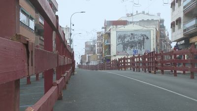 Todo listo en San Sebastián de los Reyes para sus encierros blancos