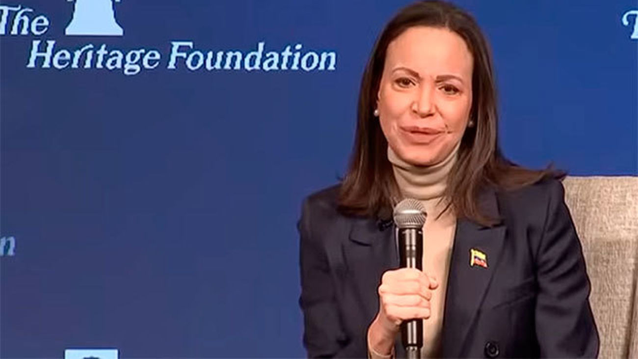 Machado asegura que "Venezuela será libre" y confía en una "transición ordenada"