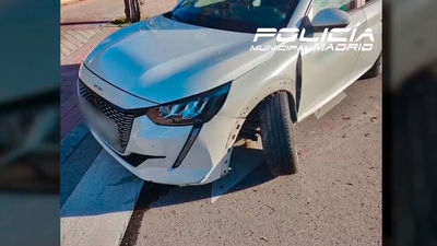 Un accidente de tráfico acaba destapando a un delincuente con cuatro órdenes de busca y captura