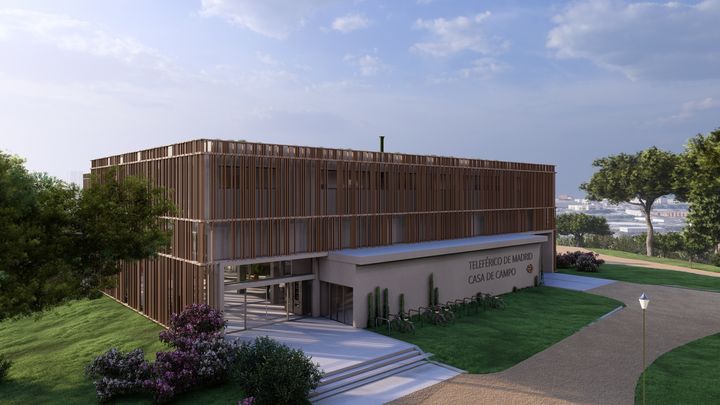 Imagen del futuro Teleférico de Madrid / EMT MADRID