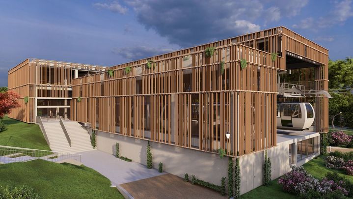 Imagen del futuro Teleférico de Madrid / EMT MADRID