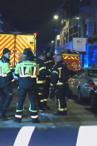 La batería de un coche híbrido provoca un incendio en un garaje de Puente de Vallecas