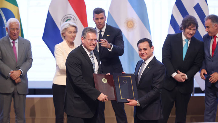 La UE y Mercosur firman en Paraguay el acuerdo de libre comercio