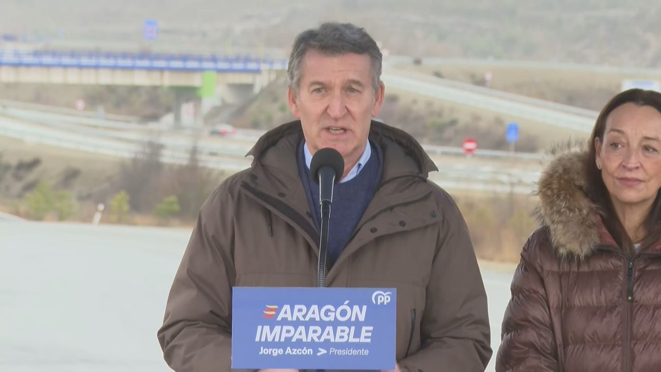 El presidente del PP, Alberto Núñez Feijóo