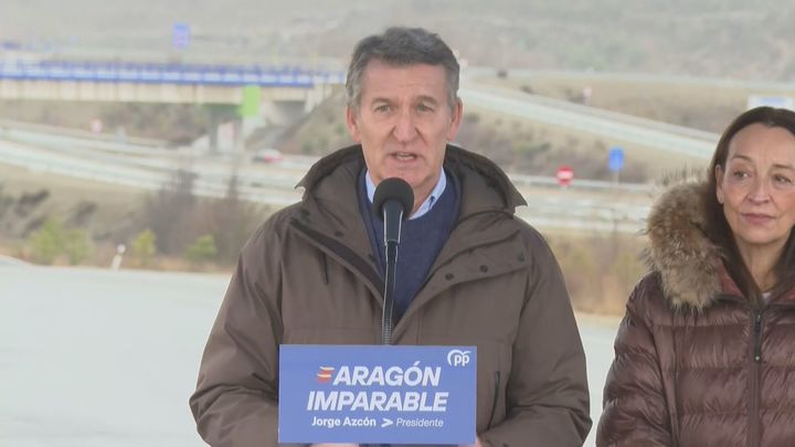 El presidente del PP, Alberto Núñez Feijóo