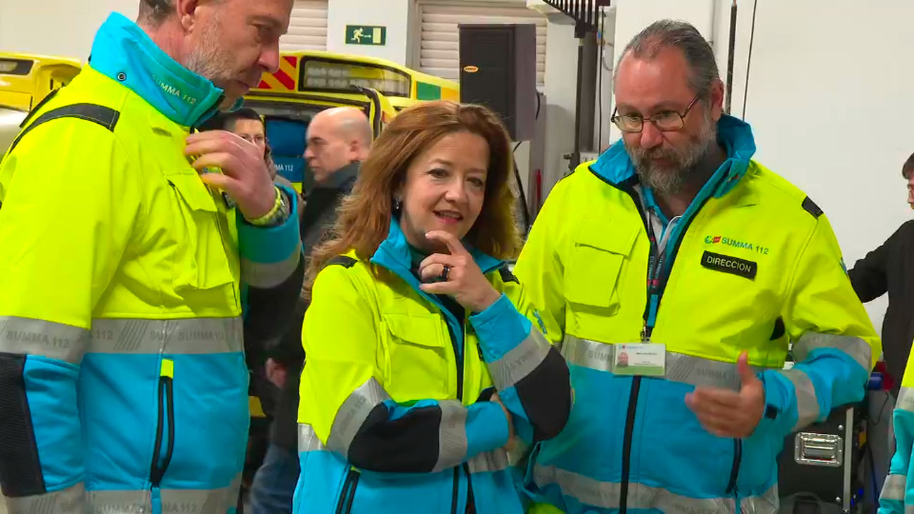 El SUMMA cierra 2025 con un 4,3% más de personas atendidas y un millón de llamadas