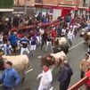 Nueve heridos leves en el segundo 'Encierro Blanco' de San Sebastián de los Reyes