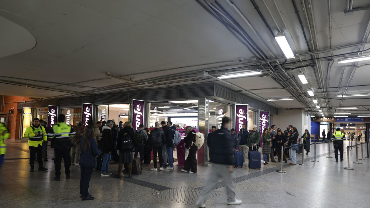Vestíbulo de la estación de Atocha