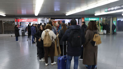 La conexión ferroviaria entre Madrid y Andalucía estará suspendida durante todo este lunes