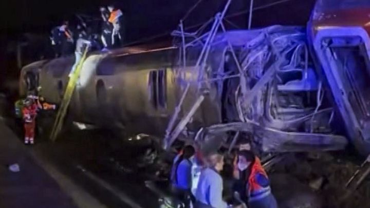 Accidente ferroviario en Córdoba