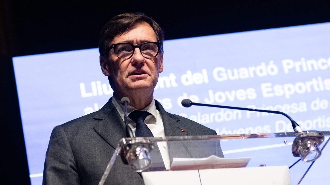 El presidente de la Generalitat de Cataluña, Salvador Illa