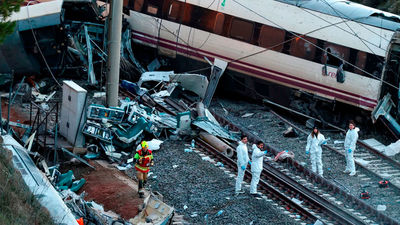 Óscar Puente: Hay que ver si la rotura de la vía es "causa o consecuencia" del descarrilamiento