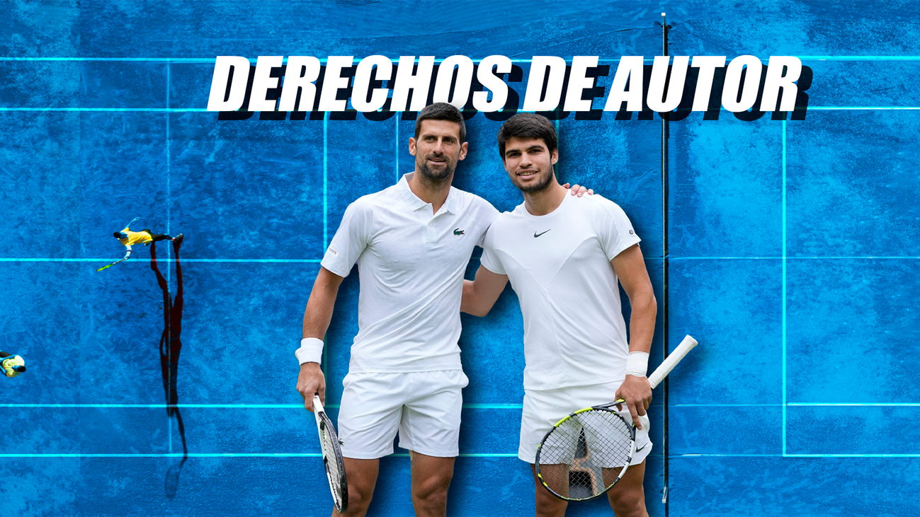 Alcaraz 'copia' el saque de Djokovic