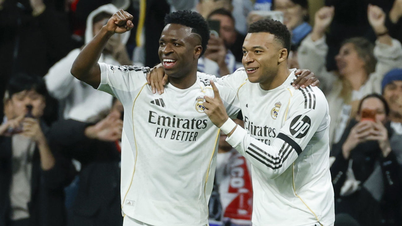Vinicius y Mbappé