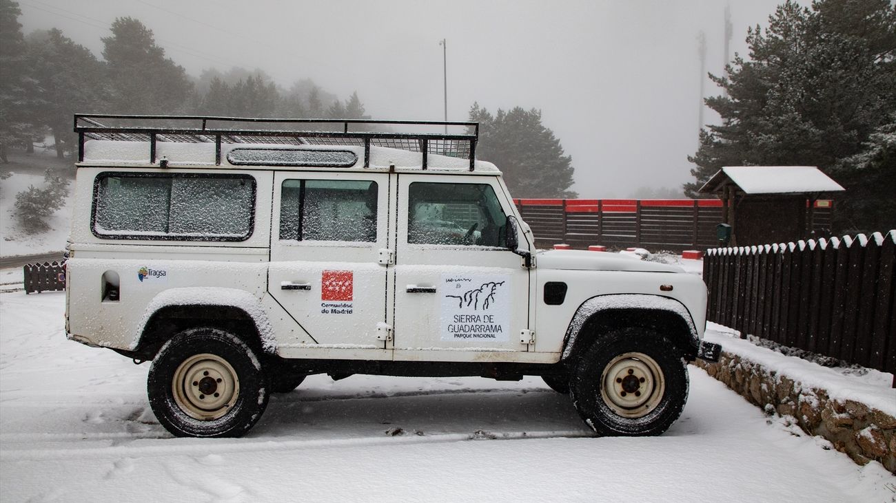Nieve en el Puerto de Cotos