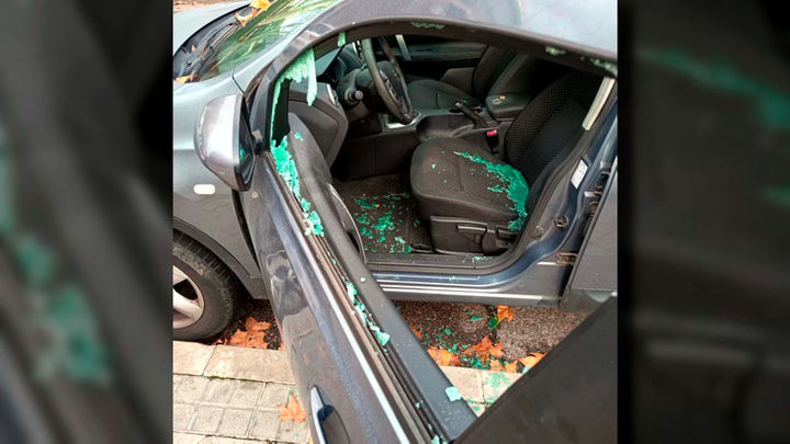 Las balizas V16, en el punto de mira de los ladrones tras una oleada de robos en Barajas